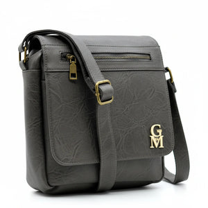 Borsello Uomo firmato Gyoiamea simil pelle borsellino Capiente e Resistente multi tasche vintage