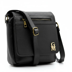 Borsello Uomo firmato Gyoiamea simil pelle borsellino Capiente e Resistente multi tasche vintage