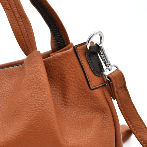 DUDLIN - Borsa firmata borsetta a bauletto tracolla mano simil pelle tote piccola capiente elegante casual