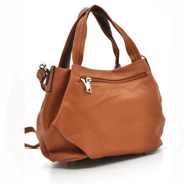 DUDLIN - Borsa firmata borsetta a bauletto tracolla mano simil pelle tote piccola capiente elegante casual