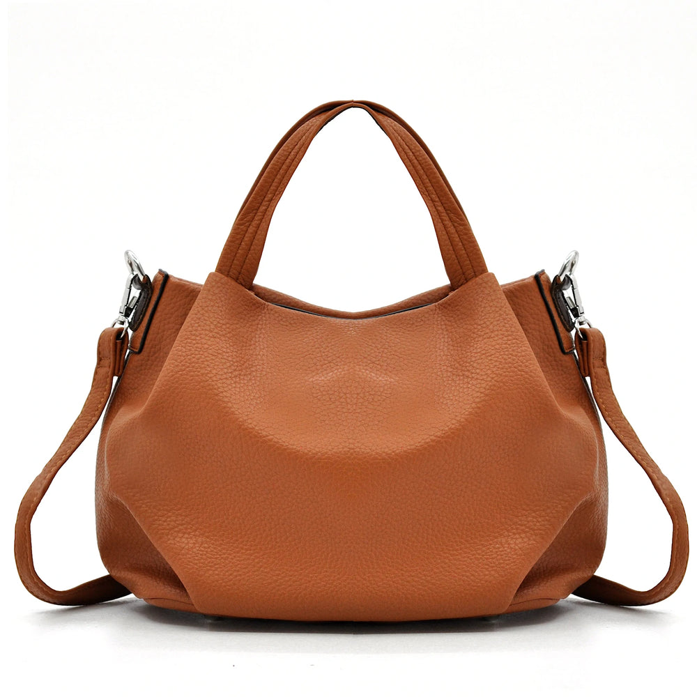 DUDLIN - Borsa firmata borsetta a bauletto tracolla mano simil pelle tote piccola capiente elegante casual