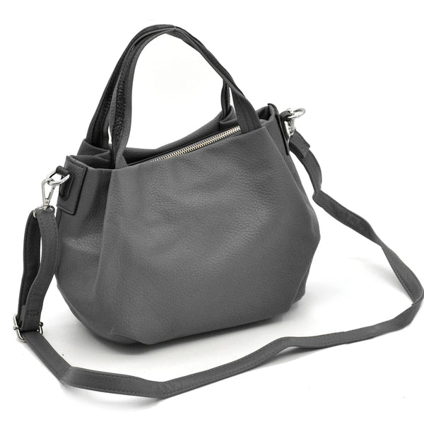 DUDLIN - Borsa firmata borsetta a bauletto tracolla mano simil pelle tote piccola capiente elegante casual