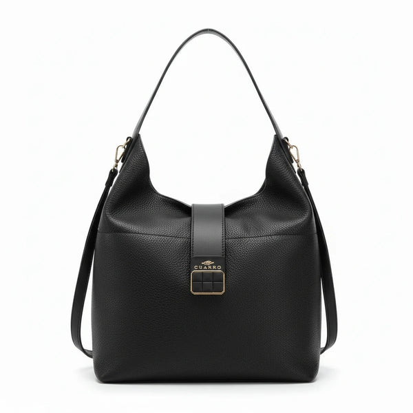 CHARRO - Borsa sacco a spalla grande vintage cinghia tracolla casual simil pelle mono manico