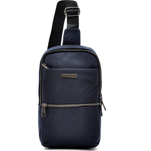 Marsupio COVERI WORLD Monospalla Uomo in Nylon Impermeabile Tracolla Regolabile e Tasche con Zip