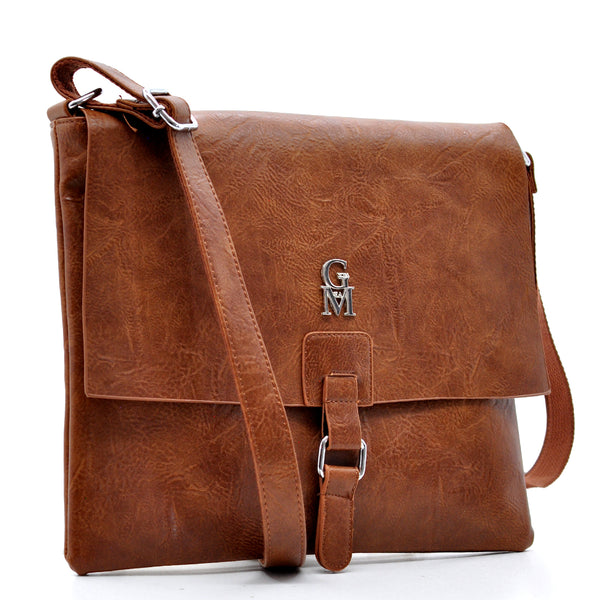 La Belle Époque borsa firmata Gyoiamea in pelle vegana tracolla unisex per uomo e donna VINTAGE