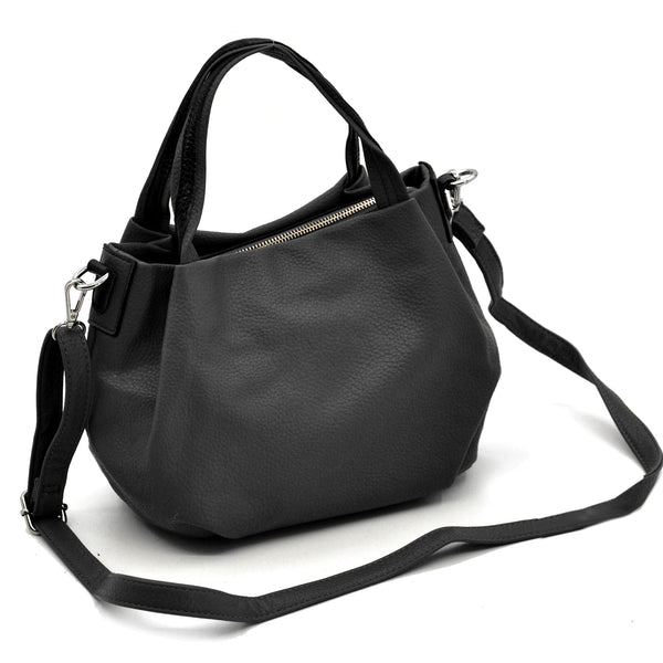 DUDLIN - Borsa firmata borsetta a bauletto tracolla mano simil pelle tote piccola capiente elegante casual