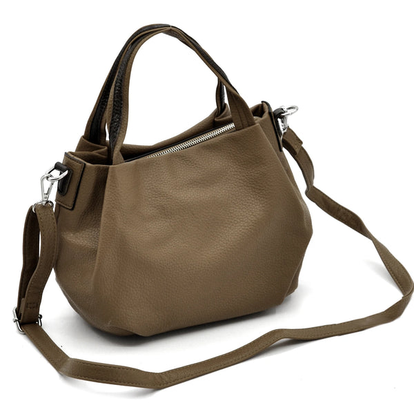 DUDLIN - Borsa firmata borsetta a bauletto tracolla mano simil pelle tote piccola capiente elegante casual