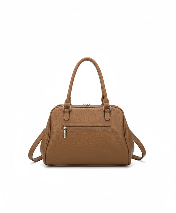 Borsa Bauletto apertura clutch firmata COCONUDA Colletion spalla donna tracolla simil pelle multi tasche clucht