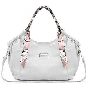 Borsa + omaggio foulard  firmata CHARRO donna spalla manici a catena e tracolla simil pelle