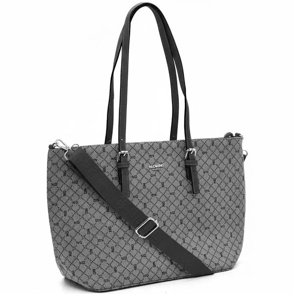 NAZARENO GABRIELLI - Borsa Borsa Shopper Nazareno Gabrielli Monogram con Tracolla
