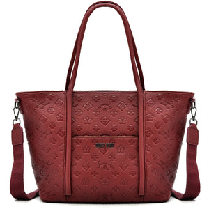 Borsa firmata SWEET YEARS in simil pelle pregiata tasche con cerniera fantasia logata originale