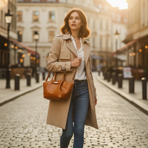 Borsa shopping firmata COCONUDA Colletion spalla donna tracolla simil pelle squamata coccodrillo pitonata