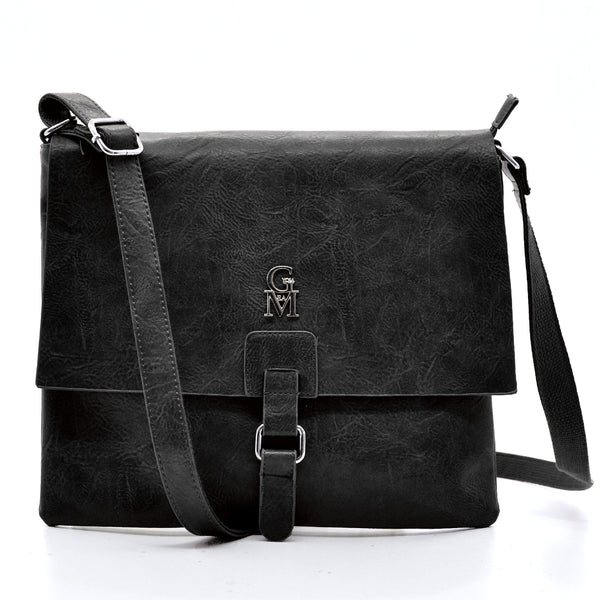 La Belle Époque borsa firmata Gyoiamea in pelle vegana tracolla unisex per uomo e donna VINTAGE
