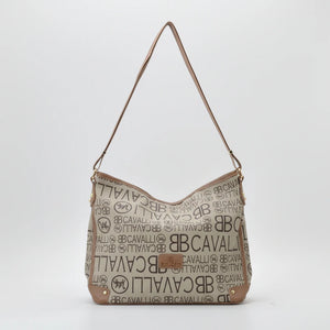 BB Cavalli borsa a sacco LIMITED EDITION fantasia logata monomanico