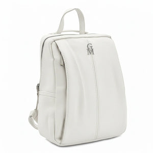 Gm borsa TRASFORMABILE zaino 2in1 donna pelle lucido spalla casual passeggio