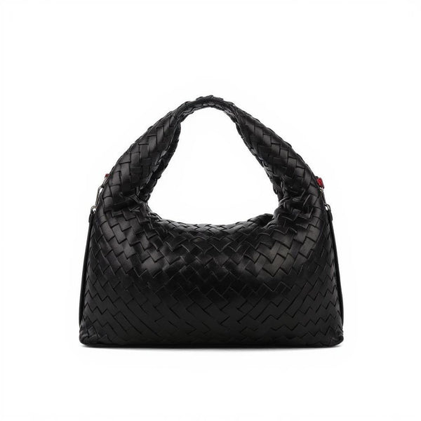 la Olivia - Borsa firmata a sacco hobo secchio capiente a spalla tracolla grande intrecciato