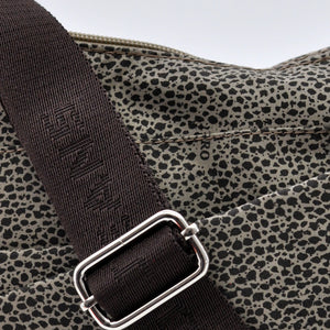 Borsa firmata CHARRO tracolla multitasche tessuto impermeabile fantasia animalier