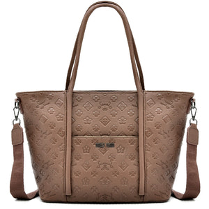 Borsa firmata SWEET YEARS in simil pelle pregiata tasche con cerniera fantasia logata originale