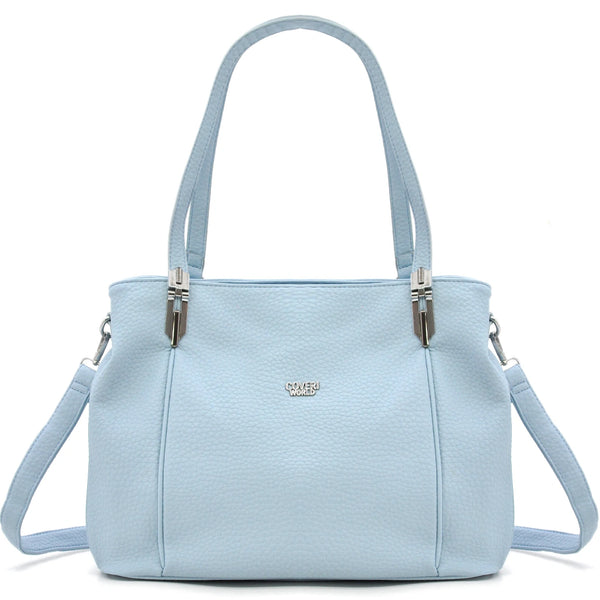 Borsa shopping bauletto Coveri elegante casual capiente unica tinta nuovo