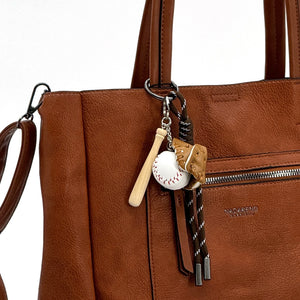 NAZZARENO GABRIELLI - Borsa shopping CHARMS omaggio capiente unica tinta nuovo