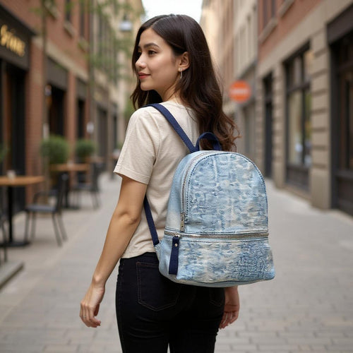 Zaino jeans firmato GYOIAMEA   - Daila