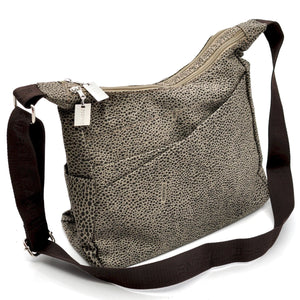 Borsa firmata CHARRO tracolla multitasche tessuto impermeabile fantasia animalier