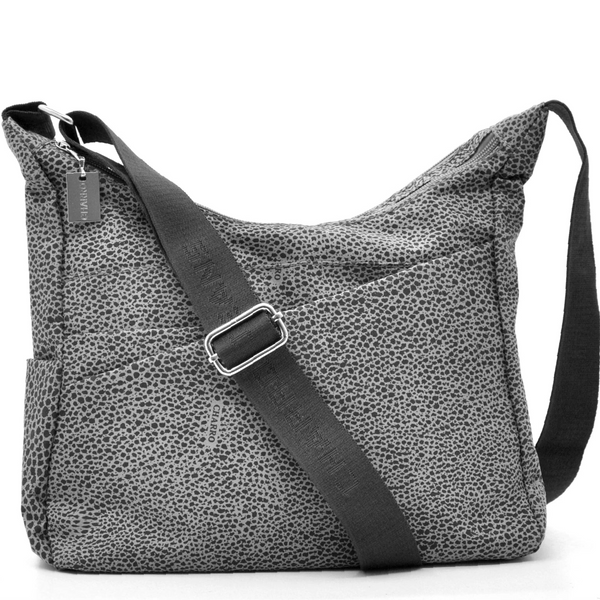 Borsa firmata CHARRO tracolla multitasche tessuto impermeabile fantasia animalier