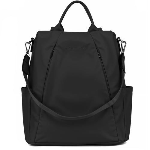 Nazareno Gabrielli borsa zaino 2in1 in nylon TRASFORMABILE donna