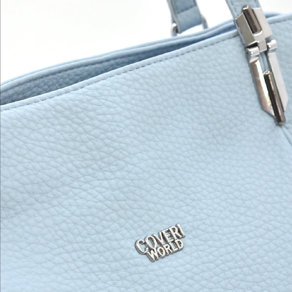 Borsa shopping bauletto Coveri elegante casual capiente unica tinta nuovo