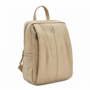 Gm borsa TRASFORMABILE zaino 2in1 donna pelle lucido spalla casual passeggio