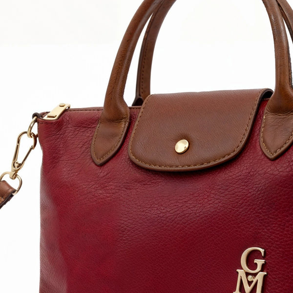 La Mimma - Borsa a bauletto firmato Gyoiamea vintage retrò