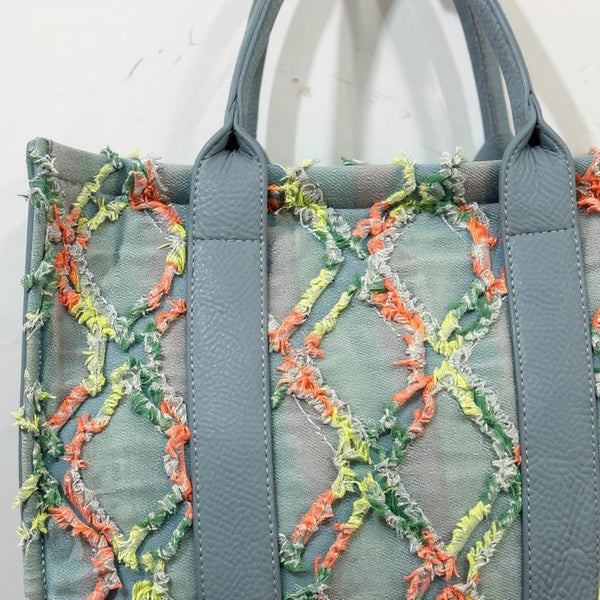 Borsa La Clara Arcobaleno big jeans jeansata