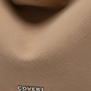 Coveri Collection - Borsa firmata a sacco spalla mono manico camoscio scamosciata