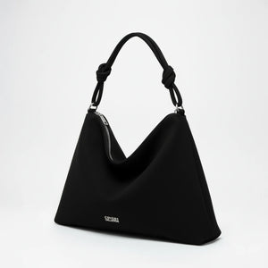 Coveri Collection - Borsa firmata a sacco spalla mono manico camoscio scamosciata