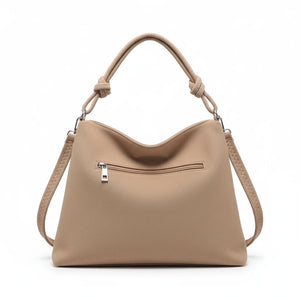 Coveri Collection - Borsa firmata a sacco spalla mono manico camoscio scamosciata