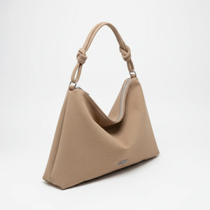 Coveri Collection - Borsa firmata a sacco spalla mono manico camoscio scamosciata