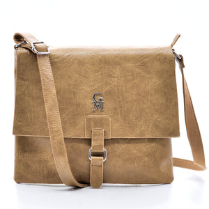La Belle Époque borsa firmata Gyoiamea in pelle vegana tracolla unisex per uomo e donna VINTAGE