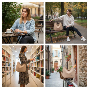 Coveri Collection - Borsa firmata a sacco spalla mono manico camoscio scamosciata secchio grande