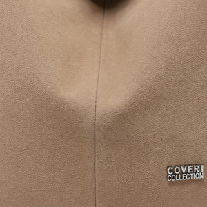 Coveri Collection - Borsa firmata a sacco spalla mono manico camoscio scamosciata secchio grande
