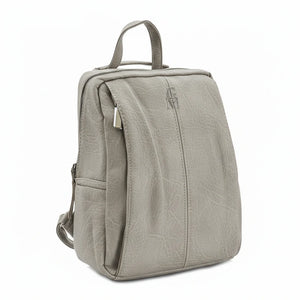 Gm borsa TRASFORMABILE zaino 2in1 donna pelle lucido spalla casual passeggio