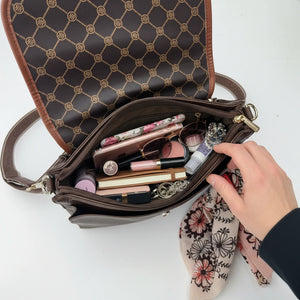 Borsa platta donna spalla originale YYCOVERI fantasia scritte tracolla giornaliera moda messaggera