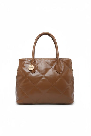 Borsa Bauletto firmata COCONUDA Colletion spalla donna tracolla simil pelle trapuntata