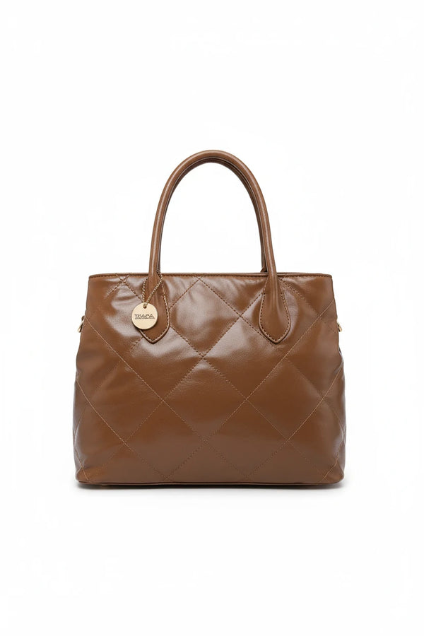 Borsa Bauletto firmata COCONUDA Colletion spalla donna tracolla simil pelle trapuntata