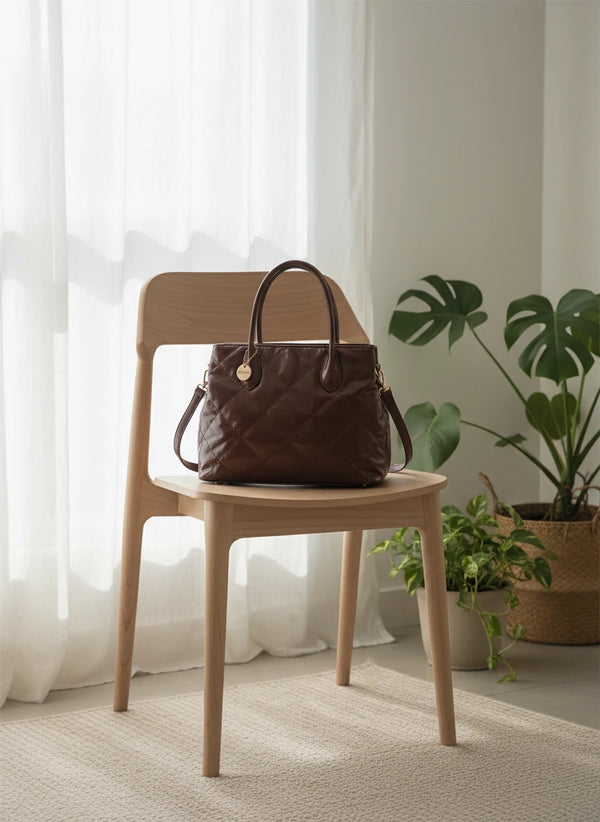 Borsa Bauletto firmata COCONUDA Colletion spalla donna tracolla simil pelle trapuntata