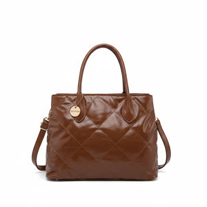 Borsa Bauletto firmata COCONUDA Colletion spalla donna tracolla simil pelle trapuntata