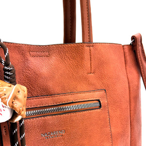 NAZZARENO GABRIELLI - Borsa shopping CHARMS omaggio capiente unica tinta nuovo