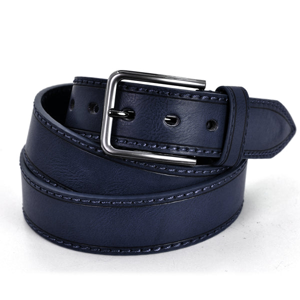 Cintura Cinta Uomo 3,8cm foderata Pelle Casual vintage Accorciabile marrone nera