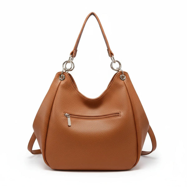 Borsa a sacco firmato COCONUDA Colletion donna spalla a tracolla simil pelle