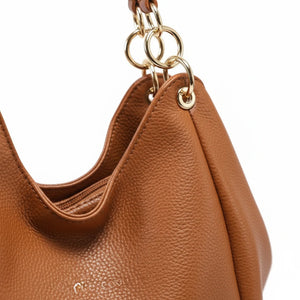 Borsa a sacco firmato COCONUDA Colletion donna spalla a tracolla simil pelle