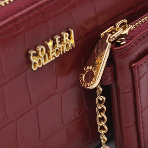 Set regalo Coveri Collection - portafoglio + portamonete / porta carte donna squame squamato